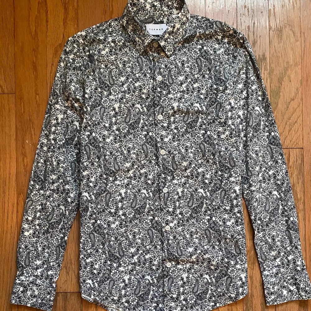 Topman button up shirt